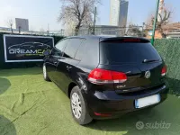 Usata VW Golf VI 102 CV (75 kW) 2010 Nero Utilitaria