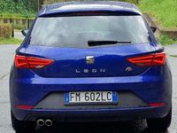 Usata Seat Leon FR 184 CV (135 kW) 2017 Blu/azzurro Berlina