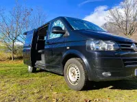 Usata VW T5 Comfortline 140 CV (102 kW) 2012 Nero Furgone