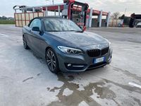 Usata BMW 220 190 CV (139 kW) 2015 Grigio Cabrio