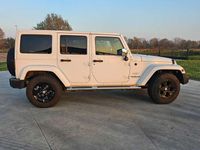 Usata Jeep Wrangler Unlimited Sahara 200 CV (147 kW) 2014 Bianco SUV
