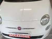 Usata Fiat 500 69 CV (50 kW) 2009 Bianco Cabrio