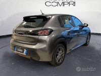 Usata Peugeot 208 Active 75 CV (55 kW) 2021 Grigio platinum Utilitaria