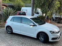 Usata VW Golf VII R-line 110 CV (80 kW) 2017 Bianco Utilitaria
