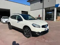 Usata Nissan Qashqai +2 Tekna 110 CV (80 kW) 2013 Bianco SUV