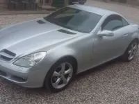Usata Mercedes SLK200 163 CV (119 kW) 2004 Argento Cabrio