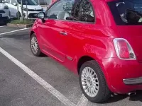 Usata Fiat 500 Lounge 69 CV (50 kW) 2010 Rosso Utilitaria