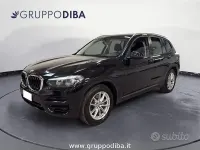 Usata BMW X3 Efficient Dynamics 190 CV (139 kW) 2018 Nero SUV