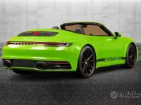 Usata Porsche 911 Carrera 4S Cabriolet 450 CV (330 kW) 2019 Verde Cabrio