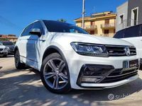 Usata VW Tiguan R-line 150 CV (110 kW) 2019 Bianco SUV
