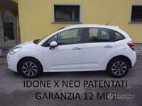 Usata Citroën C3 PureTech 68 CV (50 kW) 2015 Bianco Utilitaria