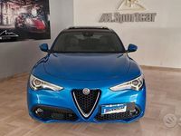 Usata Alfa Romeo Stelvio Veloce 210 CV (154 kW) 2019 Blu SUV