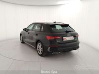 Usata Audi A3 S-Line 200 CV (147 kW) 2022 Nero Berlina