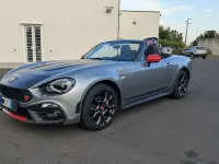 Usata Abarth 124 Spider 170 CV (125 kW) 2017 Grigio Cabrio