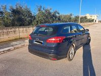 Usata Ford Focus S 95 CV (69 kW) 2017 Blu/azzurro Station wagon