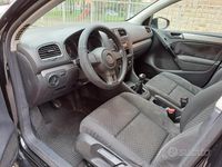Usata VW Golf VI 80 CV (58 kW) 2011 Nero Utilitaria
