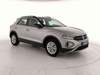 Usata VW T-Roc Life 150 CV (110 kW) 2024 Pyrit silver metallizzato nero SUV