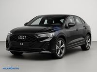 Usata Audi Q3 Sportback S-Line 150 CV (110 kW) 2025 Nero SUV