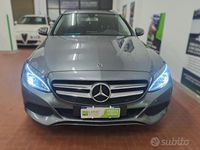 Usata Mercedes C200 Business 136 CV (100 kW) 2018 Grigio Station wagon