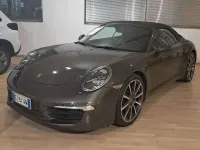 Usata Porsche 991 349 CV (256 kW) 2014 Grigio visone ka12 Cabrio