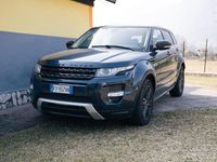 Usata Land Rover Range Rover evoque Dynamic 2012 Blu SUV