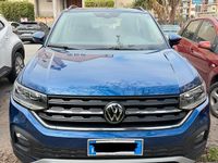 Usata VW T-Cross 110 CV (80 kW) 2020 Blu SUV