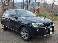 Usata BMW X3 184 CV (135 kW) 2012 Nero SUV