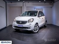 Usata Smart ForFour Passion 71 CV (52 kW) 2017 Bianco Utilitaria