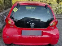 Usata Toyota Aygo 68 CV (50 kW) 2008 Rosso Utilitaria