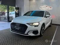 Usata Audi A3 S-Line 150 CV (110 kW) 2021 Bianco Berlina