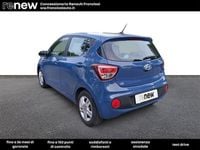 Usata Hyundai i10 Style 66 CV (48 kW) 2017 Blu chiaro Utilitaria