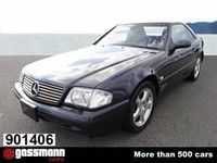 Usata Mercedes SL320 224 CV (164 kW) 1998 Nero Cabrio