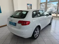 Usata Audi A3 90 CV (66 kW) 2010 Bianco Utilitaria