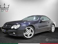 Usata Mercedes SL500 306 CV (225 kW) 2002 Argento Cabrio