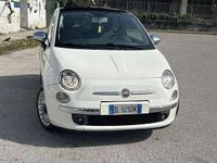 Usata Fiat 500 Lounge 75 CV (55 kW) 2007 Bianco Utilitaria