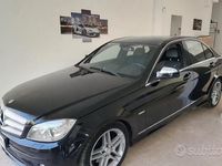 Usata Mercedes C32 AMG Avantgarde 224 CV (164 kW) 2008 Nero Berlina