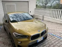 Usata BMW X2 M Sport 231 CV (169 kW) 2018 Giallo SUV