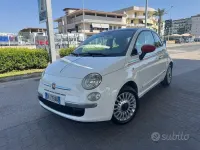 Usata Fiat 500 Lounge 75 CV (55 kW) 2007 Bianco Utilitaria