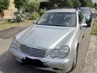 Usata Mercedes C200 Elegance 122 CV (89 kW) 2003 Grigio Berlina