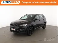 Käytetty Jeep Compass Night Eagle 120 HP (88 kW) 2019 Musta Katumaasturi