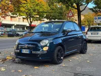 Usata Fiat 500C 69 CV (50 kW) 2013 Blu Cabrio