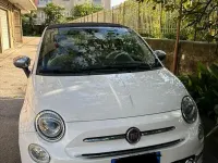 Usata Fiat 500C Lounge 69 CV (50 kW) 2019 Bianco Cabrio