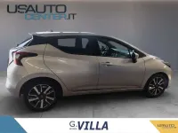 Usata Nissan Micra N-Connecta 90 CV (66 kW) 2019 Argento Utilitaria