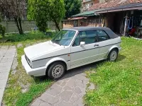 Usata VW Golf Cabriolet 75 CV (55 kW) 1990 Bianco Cabrio