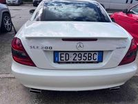 Usata Mercedes SLK200 184 CV (135 kW) 2010 Bianco Cabrio