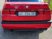 Usata Alfa Romeo 155 120 CV (88 kW) 1997 Rosso Berlina