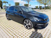 Usata Peugeot 308 GT-line 120 CV (88 kW) 2017 Nero Berlina