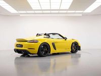 Usata Porsche 718 Spyder 500 CV (367 kW) 2024 Giallo racing Cabrio