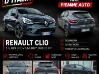 Usata Renault Clio IV 90 CV (66 kW) 2018 Grigio Berlina