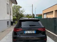 Usata Audi A3 S-Line 184 CV (135 kW) 2019 Nero Berlina
